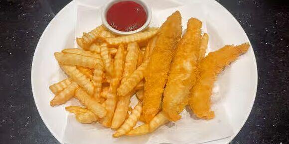 Chicken tempura & fries