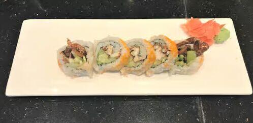 Spider roll (cooked)(6 pcs)