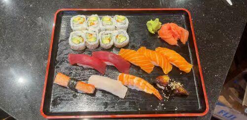 Sushi A* (9 pcs sushi and 8 pcs rolls)
