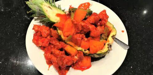 Pineapple Chicken (sweet sour sauce)