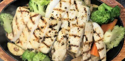 Squid Teriyaki dinner