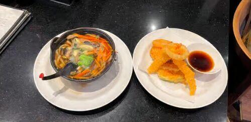 Shrimp Tempura Udon Soup