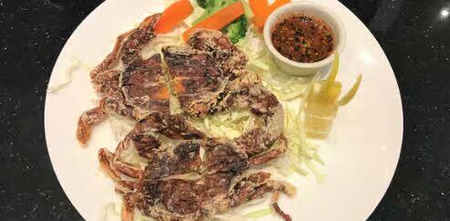 Soft Shell Crab Tempura dinner (2 whole crab)