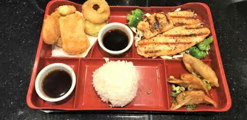 Salmon Teriyaki Bento Box