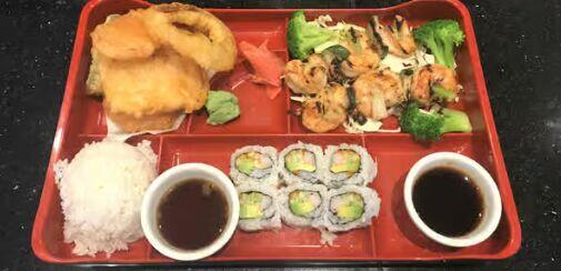 Shrimp Teriyaki Bento Box (Lunch)