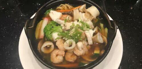 Seafood Soba Soup (Lunch)