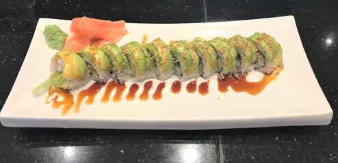 Dragon Roll (cooked)( 10 pcs)