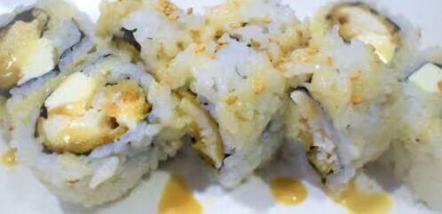 Katsu super white tuna roll (cooked)(8pcs)