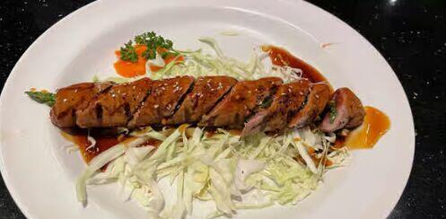 Beef Asparagus roll (cooked )(6 pcs)
