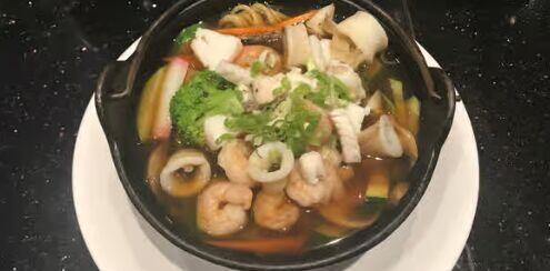 Seafood Udon Soup