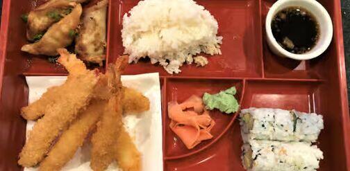 Shrimp Tempura Bento Box