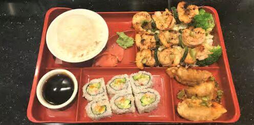 Shrimp Teriyaki Bento Box