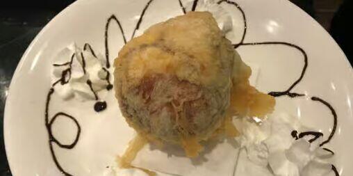Ice cream tempura
